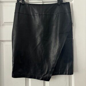 Ann Taylor Faux Leather Skirt - Size 10
